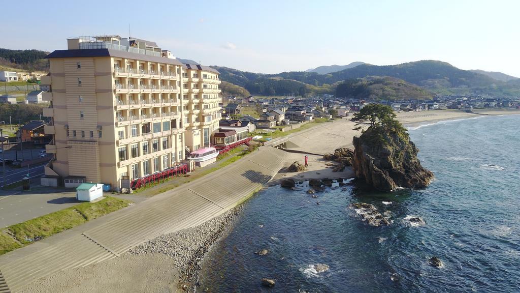 Hotel Yura Onsen Yaotome Tsuruoka Exterior foto